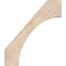 Ekena Millwork 5 1/2"W x 26"D x 30"H Westlake Smooth Knee Brace, Douglas Fir BRC06X26X30WTL00SDF - alternate 3